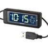車用電波時計（常時点灯タイプ USB） Fizz-1083（Fizz）。