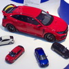 アオシマ（青島文化教材社）：LCD MODELS、センダ・シビックタイプR（全日本模型ホビーショー2019）