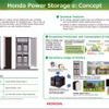 電池パックを4本同時に充電できる「パワーストレージ」Concept