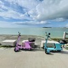 電動三輪モビリティのシェアリングサービス「沖縄GOGO!シェア」