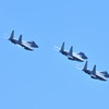 航空自衛隊 F-15DJによるフライパス
