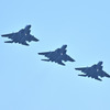 航空自衛隊 F-15DJによるフライパス