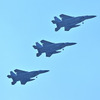 航空自衛隊 F-15DJによるフライパス