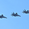 航空自衛隊 F-15DJによるフライパス