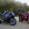 美音響華氏と丸山浩氏が、ヤマハ YZF-R1とホンダ CBR1000RR-Rに試乗