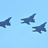 航空自衛隊 F-15DJによるフライパス