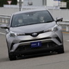 第3世代eアクスルを搭載した、トヨタ『C-HR』ベースの試作車