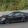 ポルシェ 911 GTS ハイブリッド プロトタイプ（スクープ写真）