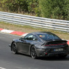 ポルシェ 911 GTS ハイブリッド プロトタイプ（スクープ写真）