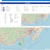リアルタイムに近い位置情報を表示