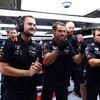 レッドブルのチームスタッフたち（2022年オランダGP）。