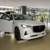 発表会場では、CX-60の実車でデモを体験できた