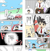 健康な未来考えバス：マンガでTwitterキャンペーン