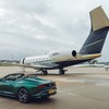 ベントレー・マリナー・バカラル と同車にインスピレーションを得た「ガルフストリーム G650」