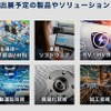 出展予定の製品やソリューション