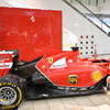 ラシックに展示されたフェラーリのF1