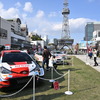 テレビ塔前の展示会場