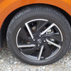 ノートAWDのタイヤは185/60R16サイズのエコタイヤ。これですごい走りを実現する電動AWDの威力には驚くばかりだった。