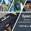 バッファローズ専用の施錠付き防水性キャリングバッグとオイルド帆布バック