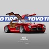 1955年型メネセデスベンツ300SLワイドボディ（SEMA 2022出品予定）