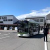 小諸駅と「こもこむ号」