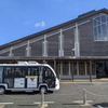 自動運転の試乗で使用するタジマモーターコーポレーションのGSM8（手動運転車両/10 名乗り）