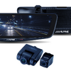 【DVR-DM1000B-OC】バンド装着タイプの10型モデルで、リアカメラは外付け用を組み合わせる