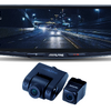 【DVR-DM1200A-IC】純正ミラー交換タイプの12型モデルで、リアカメラは外付け用を組み合わせる