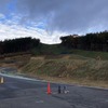 エビスサーキット 西コース 土砂災害の跡
