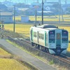 牟岐線のキハ1500形気動車。