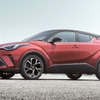 現行トヨタ車でマイナーチェンジが最も古いのはC-HR（2020年8月）。発表も古い方になった（2016年12月）。