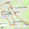 運行ルート図：仙石原地区