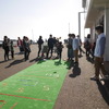 湘南・茅ヶ崎発祥というビーサン飛ばしをアレンジしたスリッパ飛ばしゲーム
