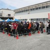 物販ブースにできた長蛇の列