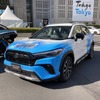 東京都主催のZEV-Tokyo Festivalに登場したマツダのバイオ燃料車（11月19日）