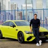 メルセデスAMG GT 63 S Eパフォーマンス の「ネオン・レガシー」とロジャー・フェデラー氏