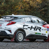 タイのラリー選手権2022でチャンピオンとなったトヨタ C-HR TRD