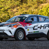 タイのラリー選手権2022でチャンピオンとなったトヨタ C-HR TRD