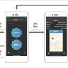 ドライバーによるスマートフォンアプリの操作と位置情報から運転日誌を自動作成