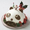 エキュート上野、柿の木坂：Xmas パンダショートケーキ