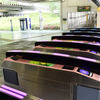 西武球場前駅のIC改札。
