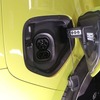 アイルランド仕様の車両のため、充電ポートはCCS Type2