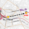 三河知立駅の移設概要。