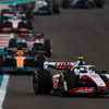 #47 ミック・シューマッハはハースで2021～22年のF1を戦った（写真は2022年アブダビGP）。