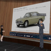 日産シルビア（1965年）。継ぎ目のない美しいボディは溶接後に手で削って滑らかにした手作りのスポーツカー。その価格は当時のサラリーマンの年収の3倍。今なら軽く1000万円以上の高級車だった。