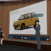 尖ったデザイン、コンセプトという意味で「パイクカー」と呼ばれた一連の日産車の皮切りとなった「Be-1」（1986年）。マーチを母体にした愛らしいデザイン。