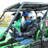 カワサキ TERYX4 S LEに試乗する丸山浩氏