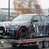 BMW M社が開発する4モーターEVのプロトタイプ（スクープ写真）