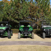 カワサキ TERYX KRX 1000、TERYX4 S LE、MULE（左から）