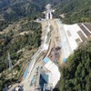 向原切土付近（神奈川県山北町域。11月）
